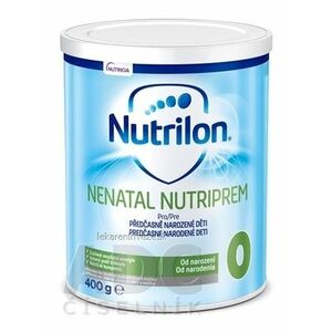 Nutrilon 0 NENATAL NUTRIPEM špeciálna mliečna výživa v prášku (od narodenia) (inov.2019) 1x400 g vyobraziť