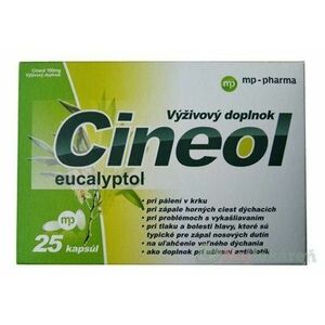 mp Cineol 100 mg 25 ks vyobraziť