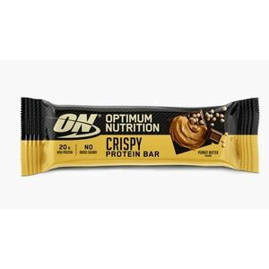 Proteínová tyčinka Protein Crisp Bar - Optimum Nutrition, arašidové maslo, 65g vyobraziť