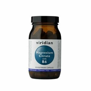 Horčík s vitamínom B6 Viridian 90 kapsúl vyobraziť