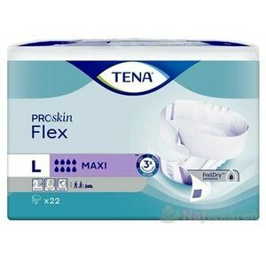 TENA Flex Maxi L inkontinenčné nohavičky s rýchloupevňovacím pásom 22 ks vyobraziť