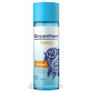 Bepanthen Tattoo umývací gél na tetovanú pokožku 200 ml vyobraziť