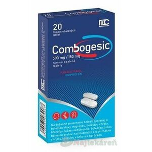 Combogesic 500 mg/150 mg 20 ks vyobraziť
