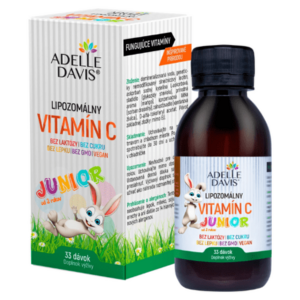 ADELLE DAVIS Lipozomálny vitamín c junior 33 dávok od 3 rokov 100 ml vyobraziť