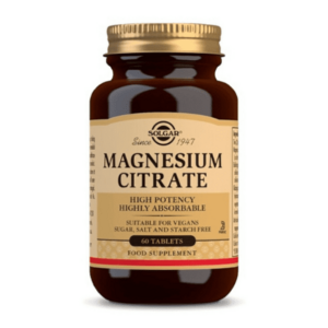 SOLGAR Magnesium citrát 200 mg 60 tabliet vyobraziť