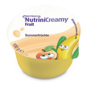 FORTINI Creamy fruit multi fibre príchuť letné ovocie 4 x 100 g vyobraziť