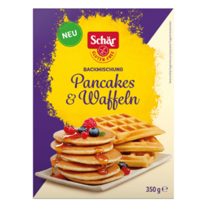 SCHÄR Pancakes & waffeln begluténová múčna zmes na pečenie 350 g vyobraziť