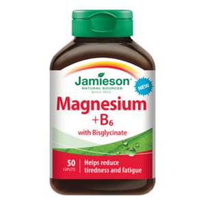 JAMIESON Horčík + vitamín B6 s bisglycinátom a vitamínmi B1 a B12 50 tabliet vyobraziť