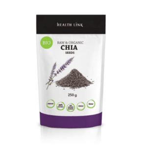 HEALTH LINK Chia semienka bio raw 250 g vyobraziť