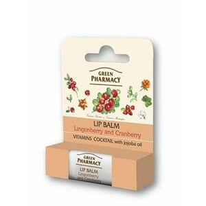 Green Pharmacy balzam na pery Lingonberry&Cranberry 3, 6 g vyobraziť