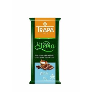 Mliečna čokoláda so stéviou TRAPA 75 g vyobraziť