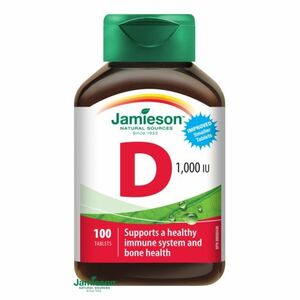 Jamieson Vitamín D3 1000 IU 100 tbl vyobraziť