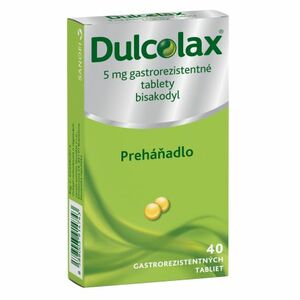 DULCOLAX 5 mg 40 tbl vyobraziť