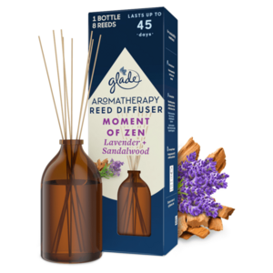 GLADE Aromatherapy Reeds vonné tyčinky Moment of Zen 80 ml vyobraziť