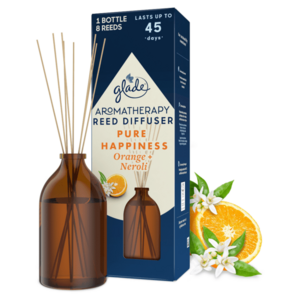 GLADE Aromatherapy Reeds Vonné tyčinky Pure Happiness 80 ml vyobraziť