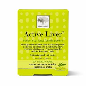 NEW NORDIC Active liver 60 tabliet vyobraziť
