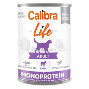 CALIBRA Life konzerva Adult Lamb pre psov 400 g vyobraziť