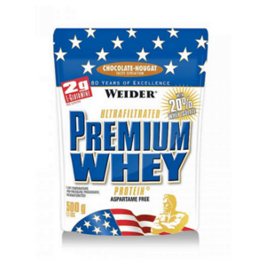 WEIDER Premium whey srvátkový proteín príchuť čokoláda a nugát 500 g vyobraziť