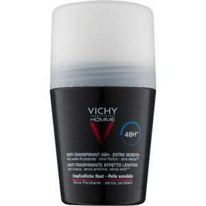 Vichy Homme Deodorant antiperspirant roll-on bez parfumácie 48h 50 ml vyobraziť