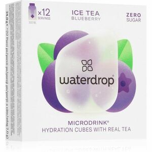 Waterdrop Microdrink Ice Tea nápoj s vitamínom C a B3 príchuť Blueberry 12 ks vyobraziť