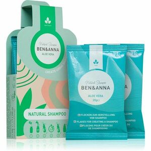BEN&ANNA Natural Shampoo Aloe Vera šampónové vločky proti lupinám 2x20 g vyobraziť