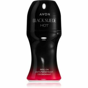 Avon Black Suede Hot dezodorant roll-on pre mužov 50 ml vyobraziť