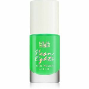MUA Makeup Academy Neon Lights neónový lak na nechty odtieň Acid Lime 8 ml vyobraziť