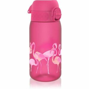 Ion8 Leak Proof fľaška na vodu pre deti Flamingos 350 ml vyobraziť