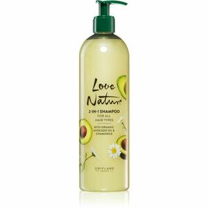 Oriflame Love Nature Organic Avocado Oil & Chamomile ošetrujúci šampón 2 v 1 500 ml vyobraziť