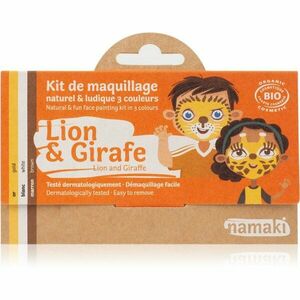 Namaki Color Face Painting Kit Lion & Giraffe sada pre deti 1 ks vyobraziť