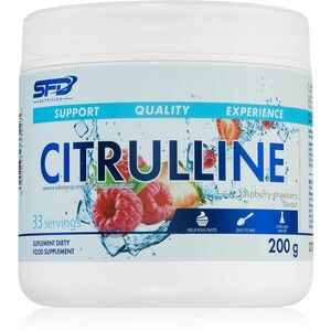 SFD Nutrition Citrulline podpora športového výkonu a regenerácie príchuť Raspberry & Strawberry 200 g vyobraziť