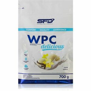 SFD Nutrition WPC Protein Delicious srvátkový proteín príchuť Vanilla 700 g vyobraziť