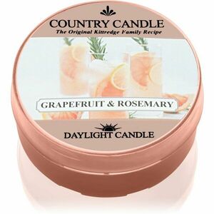 Country Candle Grapefruit & Rosemary čajová sviečka 42 g vyobraziť