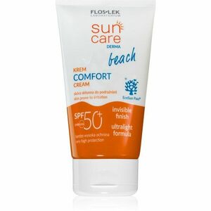 FlosLek Laboratorium Sun Care Derma Beach ľahký ochranný krém na tvár SPF 50+ 50 ml vyobraziť