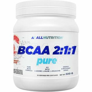 Allnutrition BCAA 2: 1: 1 Pure podpora tvorby svalovej hmoty príchuť Grapefruit 500 g vyobraziť
