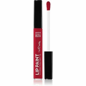 Avon Ultra Colour Paint saténový rúž s matným efektom odtieň Glam Red 7 ml vyobraziť