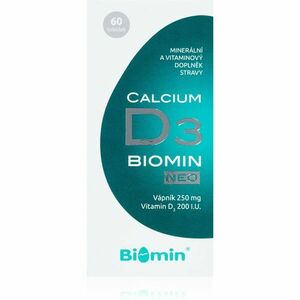 Biomin Calcium D3 Neo tobolky pre normálnu funkciu imunitného systému, stavu kostí a činnosť svalov 90 tbl vyobraziť