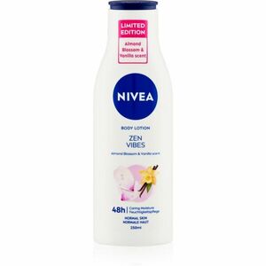 Nivea Zen Vibes hydratačné telové mlieko Almond Blossom & Vanilla 250 ml vyobraziť