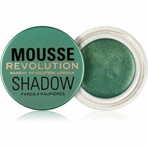 Makeup Revolution Mousse krémové očné tiene odtieň Emerald Green 4 g vyobraziť