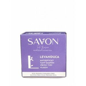 Prírodný tuhý šampón - levanduľa SAVON 60 g vyobraziť
