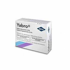 Ibsa Yabro roztok na rozprašovanie s kyselinou hyalurónovou 0, 3%, sterilný 10x3 ml 30 ml vyobraziť