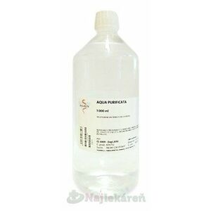 Aqua purificata - FAGRON v plastové liekovke 1l vyobraziť