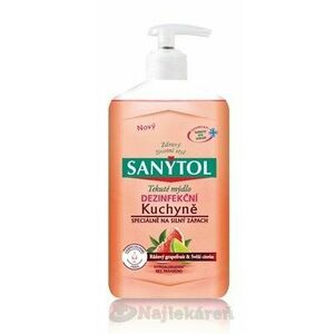 Sanytol dezinfekční mydlo na ruce Limetka & Grapefruit s dávkovačem 250 ml vyobraziť