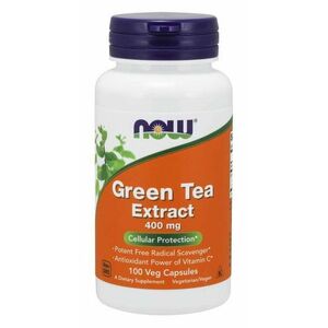 Extrakt zeleného čaju 400 mg - NOW Foods, 100cps vyobraziť