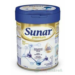 SUNAR Premium 1 počiatočná mliečna výživa (od narodenia) 700 g vyobraziť