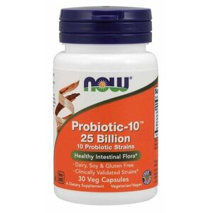Probiotikum -10™ - NOW Foods, 30cps vyobraziť