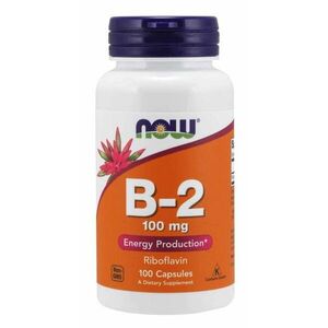 Vitamín B-2 100 mg - NOW Foods vyobraziť