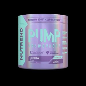 Predtréningový stimulant PUMP - Nutrend tropical blend 225 g vyobraziť