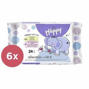 6x BELLA HAPPY BABY Vlhčené ubrousky s vitamínem E 24 ks vyobraziť