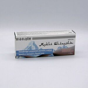 Krémový gél na jazvy a strie „Mumio Shilajit“ - 75 ml - Elixir vyobraziť